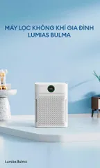 Máy Lọc Không Khí Lumias Bulma 50W, CADR 320m³/h, Điều Khiển Từ Xa, Khả Năng Lọc HEPA, Tia UV Khử Khuẩn, Phù Hợp Diện Tích 40m²