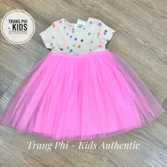 Váy Ren Hồng Bé Gái Next UK - Trang Phục Thời Trang Dễ Thương, Phù Hợp Mọi Dịp, Chất Liệu Cotton Mát Mẻ, Giá Tốt