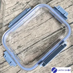 Hộp Thủy Tinh Chịu Nhiệt LocknLock Nắp Vòm Nhựa Tritan Trong Suốt, Khóa 4 Cạnh - LLG494-1.520ml