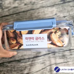 Hộp Thủy Tinh Chịu Nhiệt LocknLock Nắp Vòm Nhựa Tritan Trong Suốt, Khóa 4 Cạnh - LLG494-1.520ml