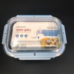 Hộp Thủy Tinh Chịu Nhiệt LocknLock Nắp Vòm Nhựa Tritan Trong Suốt, Khóa 4 Cạnh - LLG494-1.520ml