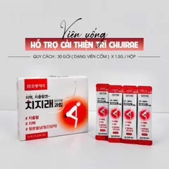 Viên Uống Hỗ Trợ Cải Thiện Trĩ Chijirae Hàn Quốc - Thực Phẩm Chức Năng Giảm Đau, Hỗ Trợ Trĩ Nội, Trĩ Ngoại 30 Gói