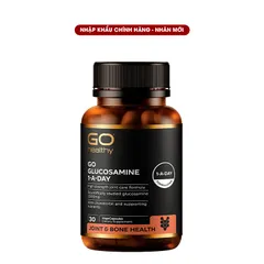 Viên Uống Bổ Xương Khớp GO GLUCOSAMINE 1-A-DAY 1500mg - Hỗ Trợ Khớp Khỏe Mạnh, Nhập Khẩu New Zealand, 30 Viên