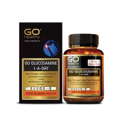 Viên Uống Bổ Xương Khớp GO GLUCOSAMINE 1-A-DAY 1500mg - Hỗ Trợ Khớp Khỏe Mạnh, Nhập Khẩu New Zealand, 30 Viên