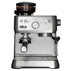 Máy Pha Cà Phê Solis Grind & Infuse Compact - Espresso Tích Hợp Máy Xay & Cần Đánh Sữa, Chất Lượng Cao, Tiết Kiệm Năng Lượng
