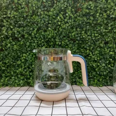 Nắp Đậy Bình Đun Thủy Tinh Bear TNQ-D12D1 - Phụ Kiện Thay Thế Cho Ấm Đun Nước Pha Sữa, Chất Liệu Inox Cao Cấp