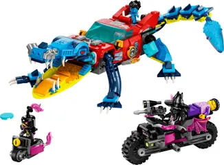 Đồ Chơi Xếp Hình Chính Hãng LEGO DREAMZzz Crocodile Car 71458 - 494 Chi Tiết