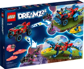 Đồ Chơi Xếp Hình Chính Hãng LEGO DREAMZzz Crocodile Car 71458 - 494 Chi Tiết