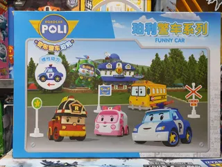 Bộ đồ chơi 5 xe ô tô Robocar Poli chạy bằng đà 3705