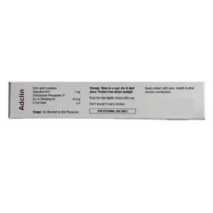Gel Trị Mụn Adclin 15g - Ngăn Ngừa Mụn Trứng Cá, Kiểm Soát Dầu, Dưỡng Ẩm Cho Da Dầu, Mụn Viêm, Mụn Đầu Trắng