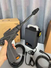 Máy Rửa Xe Di Động BASEUS F0 - Áp Lực 90 Bar, Công Suất 1000W, Thiết Kế Nhỏ Gọn, Chống Nước IPX5, Tiện Lợi Cho Việc Chăm Sóc Ô Tô