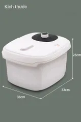 Bồn Ngâm Chân Nước Nóng NANJIREN - Thiết Bị Massage Thư Giãn Tại Nhà, Giảm Căng Thẳng, Cải Thiện Tuần Hoàn Máu