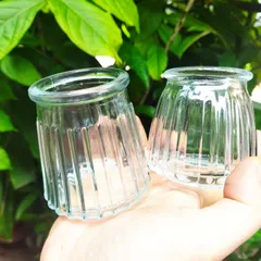Hũ Thủy Tinh Làm Sữa Chua 100ml - Chứa Đựng Pudding, Đồ Ăn Dặm Kèm Nắp Đậy - Lựa Chọn Vệ Sinh Và Tiện Lợi Cho Gia Đình