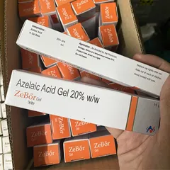 Kem Dưỡng Ẩm Zebor Gel Azelaic Acid 20% - Ngăn Ngừa Mụn, Mờ Thâm Da, Giúp Da Mịn Màng 15g
