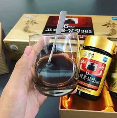 Cao hồng sâm Hàn Quốc 6 năm tuổi 365 loại 4 lọ x 240g