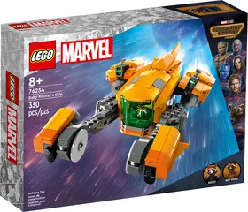 Đồ Chơi Xếp Hình Lego Super Heroes Marvel - Baby Rocket's Ship 76254 (330 Mảnh Ghép) - Quà Tặng Tuyệt Vời Cho Trẻ Em 8 Tuổi Trở Lên