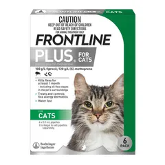 Frontline Plus - Thuốc nhỏ gáy ngừa ve rận và ghẻ cho chó mèo - Hiệu quả lên đến 3 tháng - 1 ống sử dụng tiện lợi