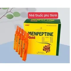 Menpeptine 20 ống hỗ trợ tiêu hóa cho trẻ em - Bổ sung enzyme, giảm đầy bụng, khó tiêu, tăng khả năng hấp thụ dinh dưỡng