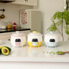 Nồi Nấu Chậm SEKA SK6132 Nồi Nấu Cháo Đa Năng Mini 0,8L Model 2025 - Hàng Chính Hãng