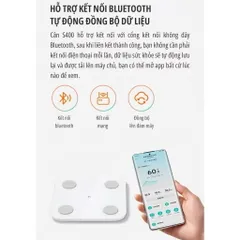 Cân Điện Tử Xiaomi Body Fat Scale XMTZC02HM - Cân Sức Khỏe Thông Minh, Kết Nối App, Đo Lượng Mỡ và BMI, Thiết Kế Hiện Đại