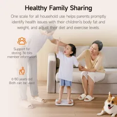 Cân Điện Tử Xiaomi Body Fat Scale XMTZC02HM - Cân Sức Khỏe Thông Minh, Kết Nối App, Đo Lượng Mỡ và BMI, Thiết Kế Hiện Đại