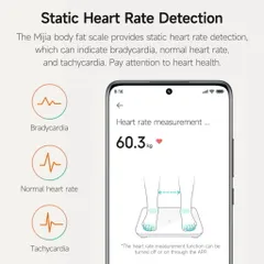 Cân Điện Tử Xiaomi Body Fat Scale XMTZC02HM - Cân Sức Khỏe Thông Minh, Kết Nối App, Đo Lượng Mỡ và BMI, Thiết Kế Hiện Đại