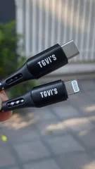 Bộ Củ Sạc Nhanh PD 20W TGVI'S Chứng Nhận MFI cho iPhone - Cáp Siêu Bền 1.2m, Sạc Nhanh Tất Cả Thiết Bị Apple