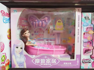 Búp Bê Tắm Đồ Chơi 329-A - Đồ Chơi Vui Nhộn Cho Trẻ Em, Phát Triển Kỹ Năng Sáng Tạo và Giao Tiếp
