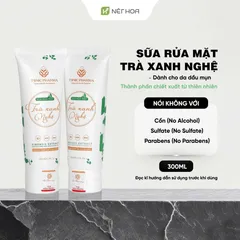 Sữa Rửa Mặt Trà Xanh Nghệ dành cho da Dầu mụn 50g