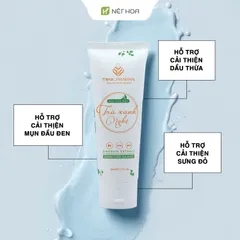 Sữa Rửa Mặt Trà Xanh Nghệ Nét Hoa 50g - Dưỡng Ẩm & Làm Sạch Da Thích Hợp Cho Da Khô, Chứa Thành Phần Tự Nhiên