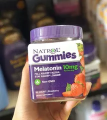 Kẹo dẻo giúp ngủ ngon M.E.L.A.T.O.N.I.N 10MG NATROL 90 VIÊN