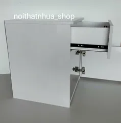 Tủ Đầu Giường Cỡ Lớn 50x40x40 - Nhựa Cao Cấp Đã Lắp Sẵn, Tiện Lợi, Chống Thấm Nước, Mẫu Trang Trí Phòng Ngủ Tuyệt Vời