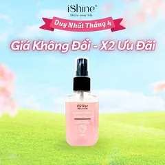 Xịt Dưỡng Tóc Nhũ Kim Tuyến Hương Nước Hoa iShine Jojoba Color Shinny Spray 60ml