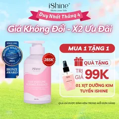 Tinh Chất Dưỡng Tóc Hương Nước Hoa ISHINE 300ml - Giúp Giảm Khô Xơ, Lưu Hương Lâu, Phục Hồi Tóc Hư Tổn