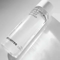 Tẩy Trang Mắt Môi Innisfree Apple Seed Lip & Eye Makeup Remover 100ml - Sạch Nhẹ Nhàng, Phù Hợp Với Da Nhạy Cảm, Dễ Dàng Xóa Trang Điểm Waterproof