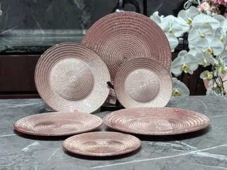 Bộ 18 Món Bát Đĩa Ly Cao Cấp Viola - Thủy Tinh Chịu Nhiệt, Sang Trọng Từ Đức, Dành Cho Bàn Ăn Thêm Đẳng Cấp