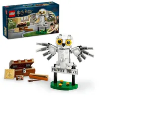 Bộ Đồ Chơi Lắp Ghép LEGO Harry Potter - Hedwig Tại 4 Privet Drive 76425, 337 Mảnh Ghép, Quà Tặng Fan Harry Potter