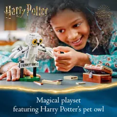 Bộ Đồ Chơi Lắp Ghép LEGO Harry Potter - Hedwig Tại 4 Privet Drive 76425, 337 Mảnh Ghép, Quà Tặng Fan Harry Potter