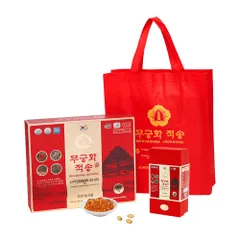 Tinh Dầu Thông Đỏ Chính Phủ Mugunghwa Jeoksong - Hộp 180 Viên, Bổ Sung Sức Khỏe Tim Mạch và Miễn Dịch, Hàn Quốc