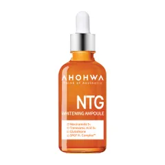 Serum Dưỡng Trắng Da Ahohwa Whitening Ampoule NTG 30ml - Giúp Mờ Thâm Nám, Cung Cấp Độ Ẩm và Làm Sáng Da Tối Màu
