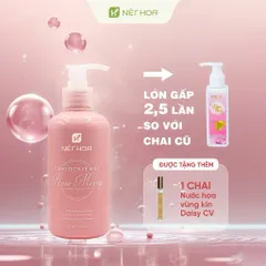 Dung Dịch Vệ Sinh Phụ Nữ Rose Merry 300ml - Hỗ Trợ Dưỡng Ẩm, Làm Sạch Và Giảm Ngứa, Tặng Nước Hoa Daisy CV