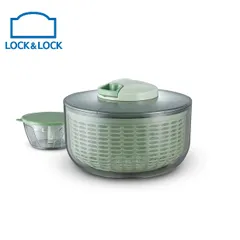 Bộ Rổ Quay Rau Kèm Dụng Cụ Băm Thực Phẩm LocknLock CKS319 - Tiện Lợi Cho Món Salad và Mì ống, Màu Xanh Mint