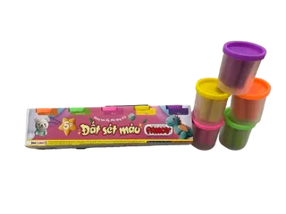 Bột Nặn Màu Sắc Pandy 5 Hủ – Đất Nặn An Toàn Cho Trẻ Em, Khám Phá Nghệ Thuật Sáng Tạo, Thương Hiệu Green Academy VN