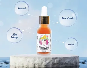 Serum Giảm Mụn EMMA LOTION 20ml - Dưỡng Sáng, Giảm Thâm Cho Da Mụn, Chống Vi Khuẩn, Làm Dịu Da, Thích Hợp Cho Da Nhờn