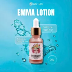 Serum Giảm Mụn EMMA LOTION 20ml - Dưỡng Sáng, Giảm Thâm Cho Da Mụn, Chống Vi Khuẩn, Làm Dịu Da, Thích Hợp Cho Da Nhờn
