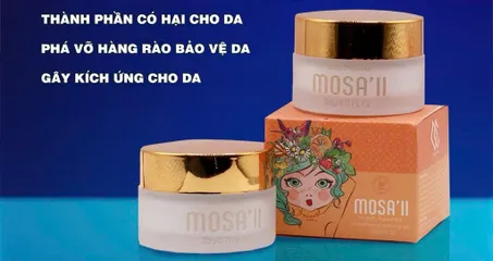 Kem Khử Mùi Hôi Nách Mosa's II 20G - Hương Nước Hoa Tự Nhiên, Giảm Mồ Hôi, Dùng Cho Nam Nữ, Sáng Da, An Toàn