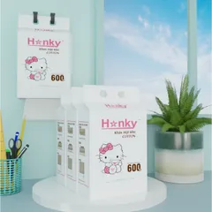 Khăn Mặt Khô Rút Treo Tường Đa Năng HANKY - Khăn Cotton Mềm Mịn Lau Mặt Tẩy Trang Không Gây Kích Ứng, Tiện Dụng cho Mọi Mục Đích