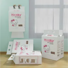 Khăn Mặt Khô Rút Treo Tường Đa Năng HANKY - Khăn Cotton Mềm Mịn Lau Mặt Tẩy Trang Không Gây Kích Ứng, Tiện Dụng cho Mọi Mục Đích