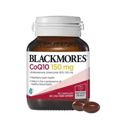 Viên uống bổ tim Blackmores CoQ10 150mg Hỗ trợ sức khỏe tim mạch - 30 viên - Sản phẩm từ Úc.