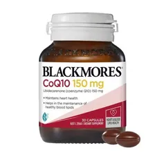 Viên uống bổ tim Blackmores CoQ10 150mg Hỗ trợ sức khỏe tim mạch - 30 viên - Sản phẩm từ Úc.